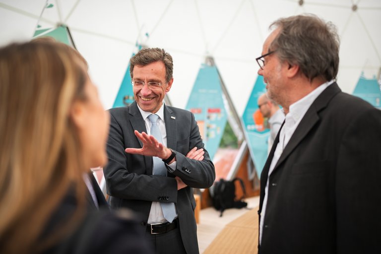 Universitätspräsident Prof. Winfried Speitkamp zu Gast (Copyright: Bauhaus-Universität Weimar, Foto: Thomas Müller)